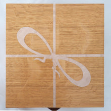 Load image into Gallery viewer, marquetry ribbon large wooden jewellery box