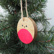Load image into Gallery viewer, Wooden Marquetry Christmas Tree Decorations