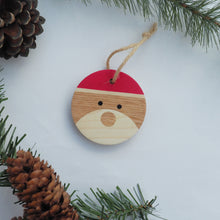 Load image into Gallery viewer, Wooden Marquetry Christmas Tree Decorations