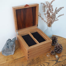 Load image into Gallery viewer, Silver Birch Oak Jewellery Box