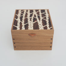 Load image into Gallery viewer, Silver Birch Oak Jewellery Box
