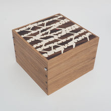 Load image into Gallery viewer, Silver Birch Oak Jewellery Box