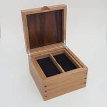 Load image into Gallery viewer, Silver Birch Oak Jewellery Box