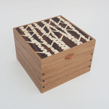 Load image into Gallery viewer, Silver Birch Oak Jewellery Box