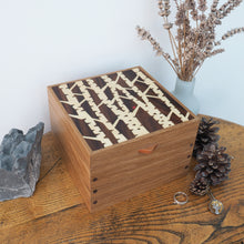 Load image into Gallery viewer, Silver Birch Oak Jewellery Box