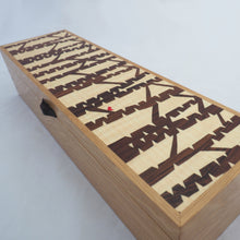 Load image into Gallery viewer, Silver Birch Wooden Watch and Jewellery Box