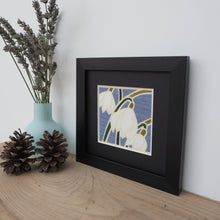 Load image into Gallery viewer, Snowdrops Framed Giclee Print