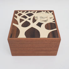 Load image into Gallery viewer, Tree and Moon Wooden Trinket Box