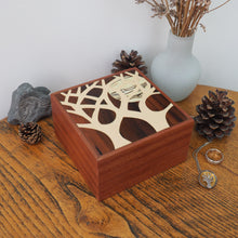 Load image into Gallery viewer, Tree and Moon Wooden Trinket Box