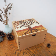 Load image into Gallery viewer, Tree of Life Large Wooden Jewellery Box