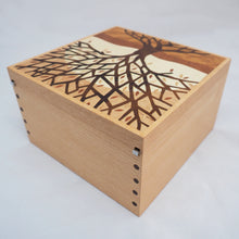 Load image into Gallery viewer, Tree of Life Large Wooden Jewellery Box