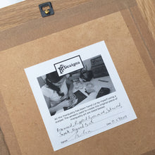 Load image into Gallery viewer, TT Designs branding on marquetry wall art