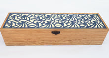 Load image into Gallery viewer, Waves Wooden Jewellery and Watch Box
