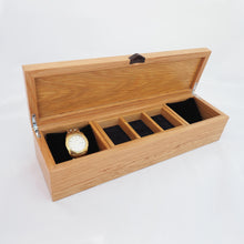 Load image into Gallery viewer, open wooden jewellery box