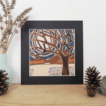 Load image into Gallery viewer, Welsh blue sky Mountains Giclee Print