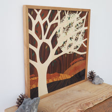Load image into Gallery viewer, 'Winter Moon' Large Marquetry Wall Art