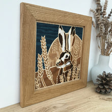 Load image into Gallery viewer, Hare Marquetry Wall Hanging
