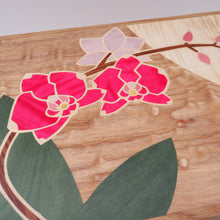 Load image into Gallery viewer, Pink Orchids Large Jewellery Box
