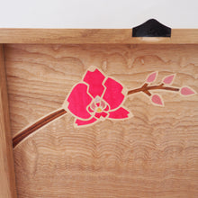 Load image into Gallery viewer, Pink Orchids Large Jewellery Box
