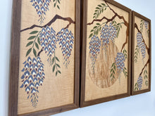 Load image into Gallery viewer, Wisteria Triptych
