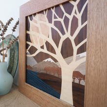 Load image into Gallery viewer, &#39;Great Outdoors&#39; Original Marquetry Wall Hanging
