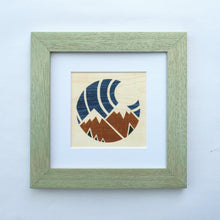 Load image into Gallery viewer, framed mountain giclee print
