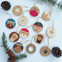 Load image into Gallery viewer, Wooden christmas tree Decorations
