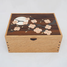 Load image into Gallery viewer, Large Moonlit Cherry Blossom Jewellery Box
