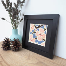Load image into Gallery viewer, cherry blossom small framed giclee print

