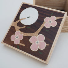 Load image into Gallery viewer, Cherry Blossom Wooden Trinket Box
