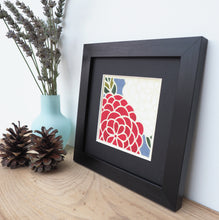 Load image into Gallery viewer, Chrysanthemum framed giclee print
