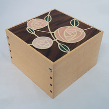 Load image into Gallery viewer, Mackintosh Rose Small Jewellery Box
