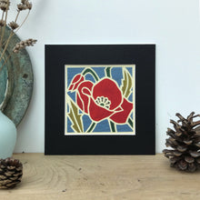 Load image into Gallery viewer, poppy flower unframed giclee print
