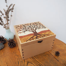 Load image into Gallery viewer, Tree of Life Large Wooden Jewellery Box
