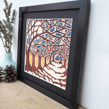Load image into Gallery viewer, Tree Tunnel Framed Giclee Print
