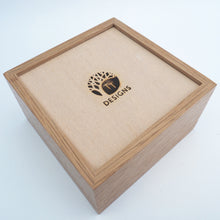 Load image into Gallery viewer, TT Designs Branding on wooden trinket box
